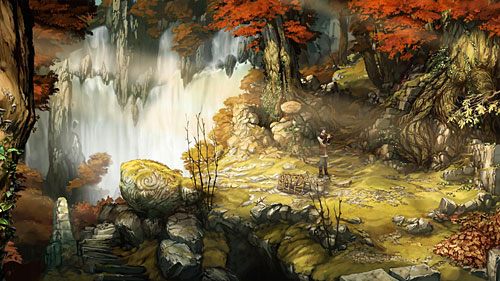 Geron dotrze do lasu i ustawi klatkę - To catch a fairy | The Dark Eye Chains of Satinav - The Dark Eye: Chains of Satinav - poradnik do gry