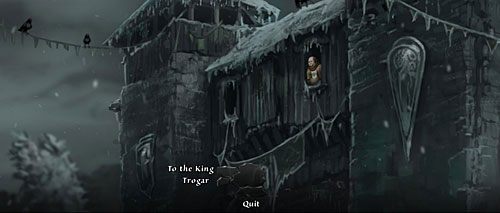 Użyj kołowrotu (Winch), aby opuścić sztandar miasta - To the King! | The Dark Eye Chains of Satinav - The Dark Eye: Chains of Satinav - poradnik do gry
