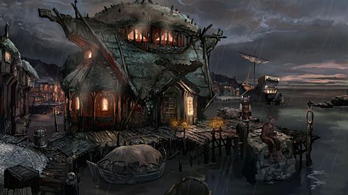 Na końcu pomostu siedzi pijak (Drunkard) - The Prism | The Dark Eye Chains of Satinav - The Dark Eye: Chains of Satinav - poradnik do gry