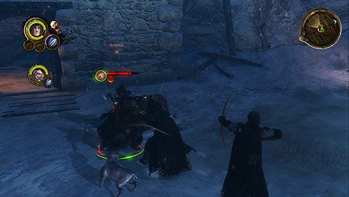 Pierwsza walka w ruinach wywiąże się już przy pierwszych schodach - Na tę noc i wszystkie pozostałe (ZG) | Rozdział 1 - Mors Westford | Gra o tron - Gra o tron - poradnik do gry