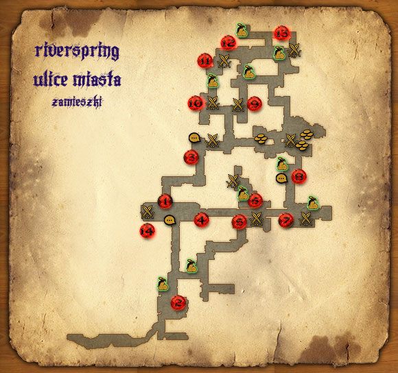 Punkt 1 - Za wszystkie dni, które przeminęły (ZG) - Riverspring (Ulice), Zamek | Rozdział 2 - Alester Sarwyck - Gra o tron - poradnik do gry