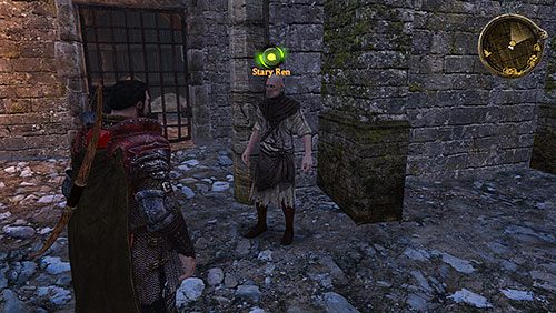 Pierwsza postać, którą spotkasz po przybyciu do Królewskiej Przystani to Stary Ren, żebrak - Wola Lwa (ZG) - Królewska Przystań, Dworek Sarwycków, U Chatayi | Rozdział 4 - Alester Sarwyck - Gra o tron - poradnik do gry