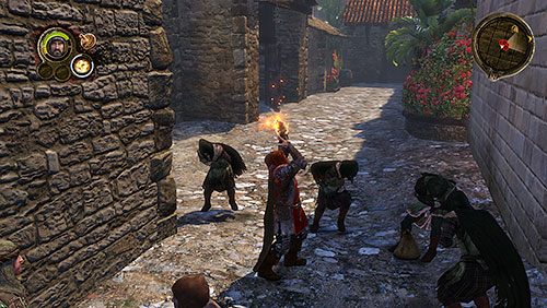 W zaułku za Dworkiem Sarwycków trafisz na kolejną zasadzkę przygotowaną przez Żniwiarzy - Wola Lwa (ZG) - Królewska Przystań, Dworek Sarwycków, U Chatayi | Rozdział 4 - Alester Sarwyck - Gra o tron - poradnik do gry