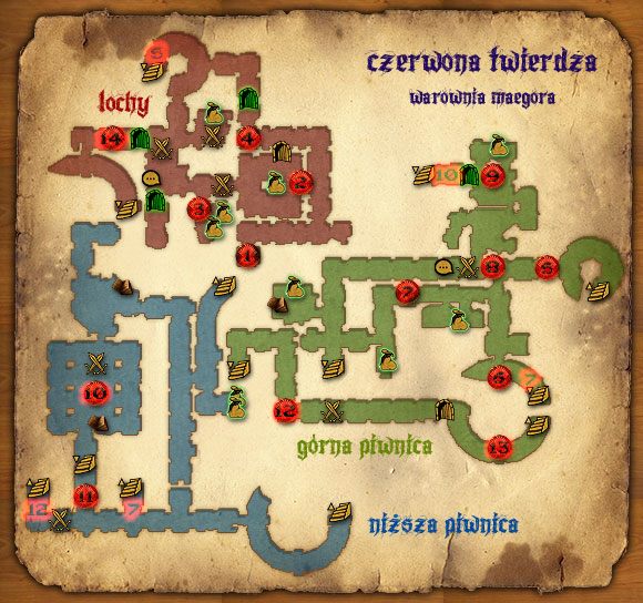 Punkt 1 - Wola Lwa (ZG) - Warownia Maegora, Czerwona Twierdza | Rozdział 4 - Alester Sarwyck - Gra o tron - poradnik do gry