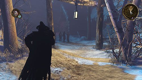 Kiedy dotrzesz już do samego Moles Town, za bramą zobaczysz ludzi Godrica nękających jednego z mieszkańców - Piękna i Bestia (ZG) - Czarny Zamek, Moles Town, Tunele Moles Town | Rozdział 5 - Mors Westford - Gra o tron - poradnik do gry