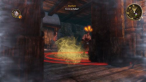 W kuchni, przez którą prowadzi trop znajduje się złośliwy kucharz, który nie lubi psów - Piękna i Bestia (ZG) - Czarny Zamek, Moles Town, Tunele Moles Town | Rozdział 5 - Mors Westford - Gra o tron - poradnik do gry