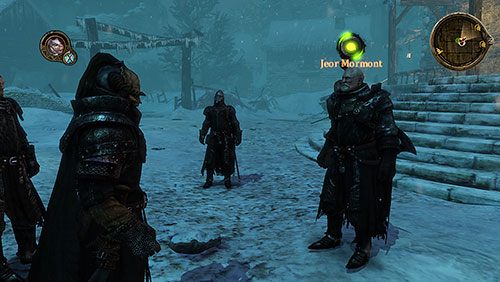 W czarnym zamku, Jeor Mormont czeka na raport z wyprawy - Piękna i Bestia (ZG) - Moles Town (Las), Czarny Zamek | Rozdział 5 - Mors Westford - Gra o tron - poradnik do gry