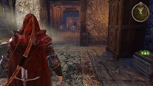 Od razu po wejściu do Kurnika zobaczysz czekających w głównej sali żołnierzy w niebieskich barwach - Królewskie Psy (ZG) - Kurnik, Czerwona Twierdza | Rozdział 6 - Alester Sarwyck - Gra o tron - poradnik do gry