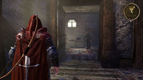 Na końcu korytarza trafisz do pokoju, w którym czeka Yohn - Królewskie Psy (ZG) - Kurnik, Czerwona Twierdza | Rozdział 6 - Alester Sarwyck - Gra o tron - poradnik do gry