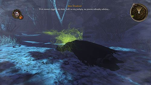 Szybko okaże się, że zapach należy do zdrajcy, który padł ofiarą rabusia - Bezpański pies (ZG) - Czarny Zamek, Moles Town | Rozdział 7 - Mors Westford - Gra o tron - poradnik do gry