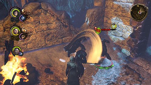 Po krótkiej rozmowy dojdzie do bójki z Raffem - Bezpański pies (ZG) - Czarny Zamek, Moles Town | Rozdział 7 - Mors Westford - Gra o tron - poradnik do gry