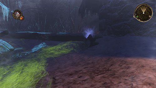 Podążaj za dwoma pozostałymi tropami do momentu, gdy jeden z nich ostro skręci w lewo za bramą Moles Town - Bezpański pies (ZG) - Czarny Zamek, Moles Town | Rozdział 7 - Mors Westford - Gra o tron - poradnik do gry