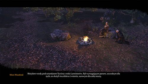 Po zebraniu łupów porozmawiaj z Jeyną i pożegnaj się z braćmi w czerni - Bezpański pies (ZG) - Dar, Chata Westfordów | Rozdział 7 - Mors Westford - Gra o tron - poradnik do gry