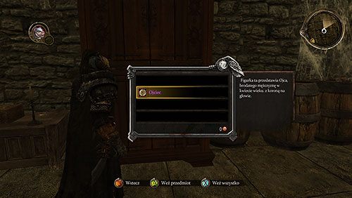Pośród rodzinnych pamiątek znajdziesz figurkę Ojca, potrzebną do zadania Wiara naszych przodków - Bezpański pies (ZG) - Dar, Chata Westfordów | Rozdział 7 - Mors Westford - Gra o tron - poradnik do gry