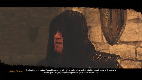 Po przesłuchaniu wszystkich podejrzanych i egzekucji Bartrama wróć do Addama - Czarny ogar (ZP) | Rozdział 7 - Mors Westford | Gra o tron - Gra o tron - poradnik do gry