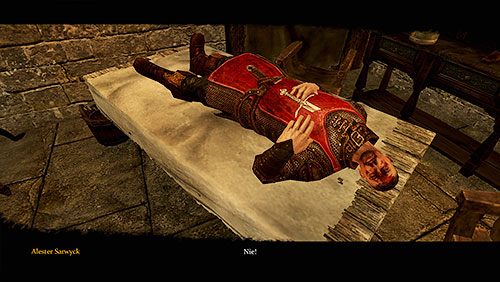 W pomieszczeniu po prawej znajdziesz domniemane ciało Gawena - Nowa nadzieja (ZG) - Wieża Straży Miejskiej, Królewska Przystań, Kanały | Rozdział 8 - Alester Sarwyck - Gra o tron - poradnik do gry