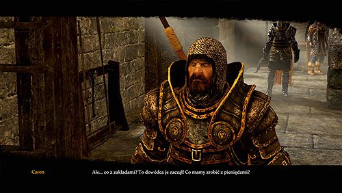 Po drodze do wyjścia zatrzyma was Caron - Nowa nadzieja (ZG) - Wieża Straży Miejskiej, Królewska Przystań, Kanały | Rozdział 8 - Alester Sarwyck - Gra o tron - poradnik do gry