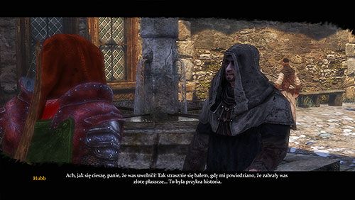 Niedaleko wejścia do kanałów czeka na Ciebie Hubb - Nowa nadzieja (ZG) - Wieża Straży Miejskiej, Królewska Przystań, Kanały | Rozdział 8 - Alester Sarwyck - Gra o tron - poradnik do gry