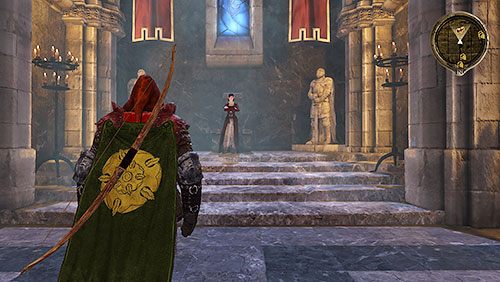 Elyana czeka w sali tronowej - Nowa nadzieja (ZG) - Królewska Przystań, Zamek Riverspring | Rozdział 8 - Alester Sarwyck - Gra o tron - poradnik do gry