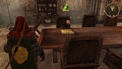 Harwyna zastaniesz w sali jadalnej - Nowa nadzieja (ZG) - Królewska Przystań, Zamek Riverspring | Rozdział 8 - Alester Sarwyck - Gra o tron - poradnik do gry