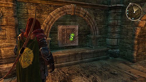 Przechadzając się kolejnym tunelem zwróć uwagę ma mozaiki znajdujące się na ścianach - są to wskazówki do kolejnej łamigłówki - Nowa nadzieja (ZG) - Tunele Riverspring, Leśna Warownia | Rozdział 8 - Alester Sarwyck - Gra o tron - poradnik do gry