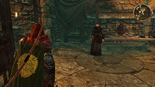 Pio pierwszej walce, w sali przygotowań pojawi się Rupert - Krew i piach (ZP) | Rozdział 8 - Alester Sarwyck | Gra o tron - Gra o tron - poradnik do gry