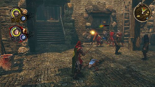 Udaj się na targ, gdzie pod mieszkaniem Cristona już czekają ludzie Roxtonów - Obrączki i łańcuchy (ZP) | Rozdział 8 - Alester Sarwyck | Gra o tron - Gra o tron - poradnik do gry