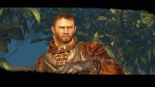 Na samym początku dołączy do Ciebie Endrew, człowiek Lorda Harltona - Obietnica (ZG) - Chata Westfordów, Obóz, Leśna Warownia | Rozdział 9 - Mors Westford - Gra o tron - poradnik do gry