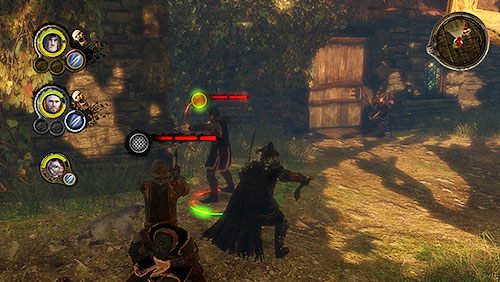 Twoim priorytetem podczas walki powinny być zbiry, które próbują wyważyć drzwi - Obietnica (ZG) - Chata Westfordów, Obóz, Leśna Warownia | Rozdział 9 - Mors Westford - Gra o tron - poradnik do gry