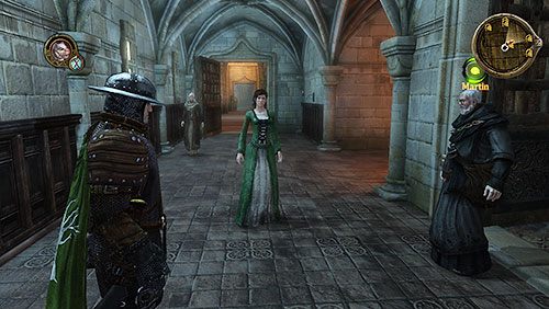 Jeśli odprowadzałeś Jeynę, to już wiesz gdzie masz się udać następnie - Obietnica (ZG) - Chata Westfordów, Obóz, Leśna Warownia | Rozdział 9 - Mors Westford - Gra o tron - poradnik do gry