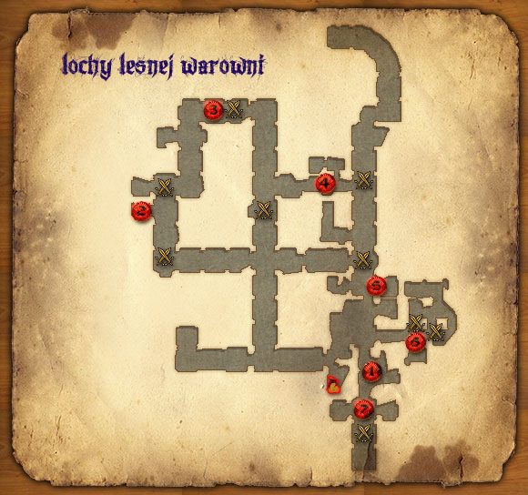 Punkt 1 - Obietnica (ZG) - Lochy Leśnej Warowni | Rozdział 9 - Mors Westford | Gra o tron - Gra o tron - poradnik do gry