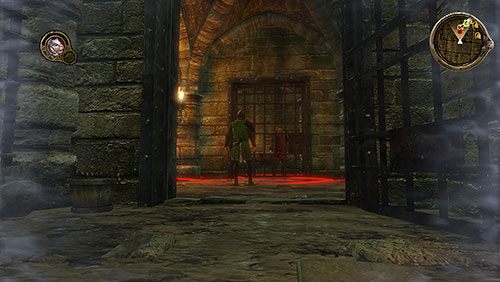 Kolejnymi przejściami w ścianach dotrzesz do południowego korytarza, w którym znajduje się współwięzień Morsa - Obietnica (ZG) - Lochy Leśnej Warowni | Rozdział 9 - Mors Westford | Gra o tron - Gra o tron - poradnik do gry