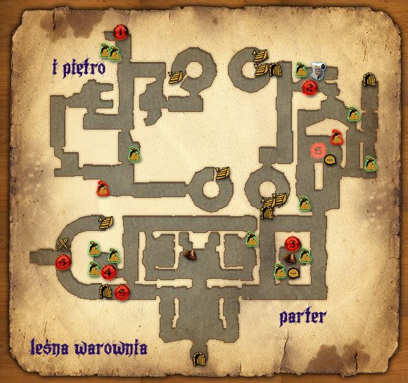 Punkt 1 - Rozstaje (ZG) - Leśna Warownia | Rozdział 10 - Alester Sarwyck | Gra o tron - Gra o tron - poradnik do gry