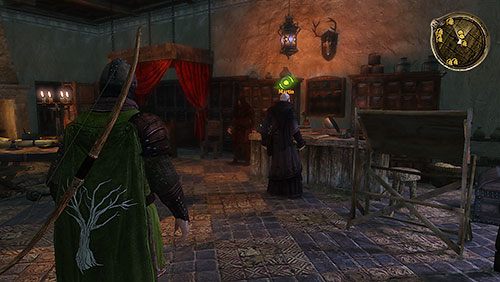 Gawen ma na sobie mundur straży Leśnej Twierdzy, co pozwoli mu zachować pozory i nie zaalarmować reszty strażników - Rozstaje (ZG) - Leśna Warownia | Rozdział 10 - Alester Sarwyck | Gra o tron - Gra o tron - poradnik do gry