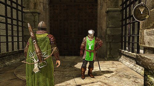 Po zwycięskim sparingu powróć do zamku i rusz z Gawenem na pomoc Morsowi w Lochach Leśnej Warowni - Robak w jabłku (ZP) | Rozdział 10 - Alester Sarwyck | Gra o tron - Gra o tron - poradnik do gry