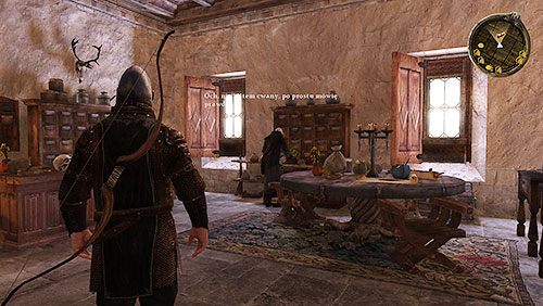 Gdy spotkasz się z Harwynem, powiedz mu aby wyleczył rannego - Ogień zwalczaj ogniem (ZG) - Zamek Riverspring | Rozdział 12 - Mors i Alester - Gra o tron - poradnik do gry