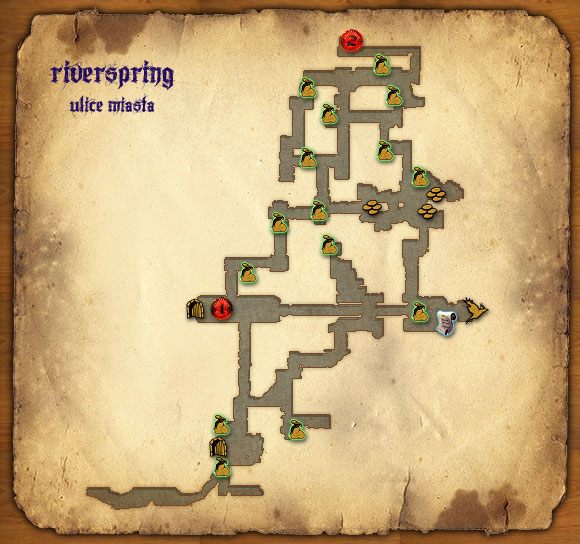 Punkt 1 - Okowy (ZG) - Riverspring, Leśna Warownia | Rozdział 13 - Mors i Alester - Gra o tron - poradnik do gry