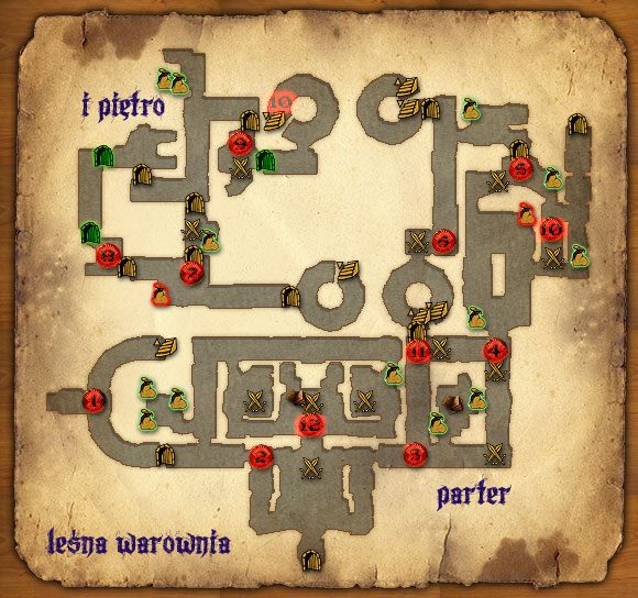 Punkt 1 - Okowy (ZG) - Riverspring, Leśna Warownia | Rozdział 13 - Mors i Alester - Gra o tron - poradnik do gry