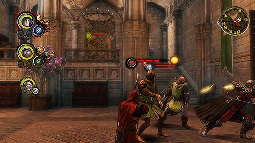 Na koniec udaj się do sali tronowej, w której czeka na Ciebie Harlton ze swoją watahą - Okowy (ZG) - Riverspring, Leśna Warownia | Rozdział 13 - Mors i Alester - Gra o tron - poradnik do gry