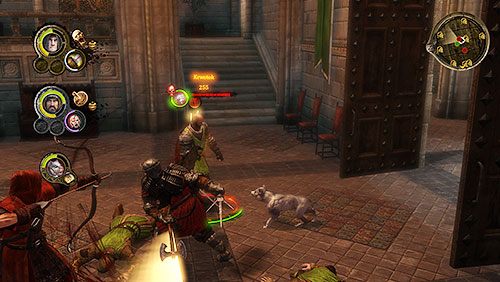 Kiedy na placu boju zostanie już sam Desmond, wciel w czyn starą taktykę powalenie + krwawienie + dobicie - Okowy (ZG) - Riverspring, Leśna Warownia | Rozdział 13 - Mors i Alester - Gra o tron - poradnik do gry