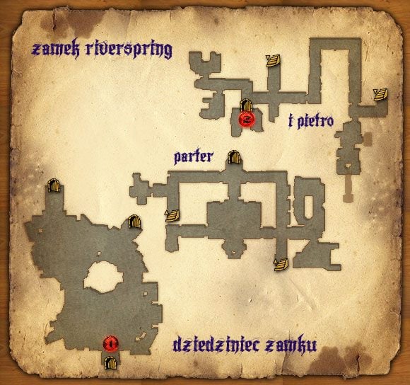 Punkt 1 - Okowy (ZG) - Zamek Riverspring | Rozdział 13 - Mors i Alester | Gra o tron - Gra o tron - poradnik do gry