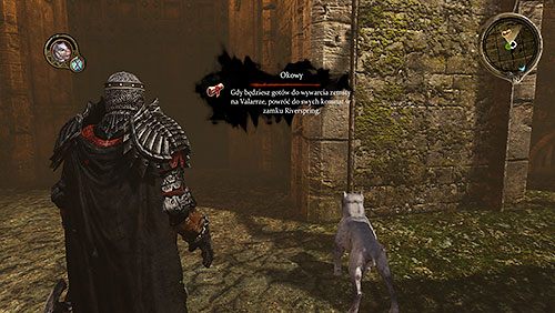 W tym momencie masz ostatnią szansę, aby ukończyć wszystkie zadania poboczne oraz w spokoju zrobić zakupy - Okowy (ZG) - Zamek Riverspring | Rozdział 13 - Mors i Alester | Gra o tron - Gra o tron - poradnik do gry