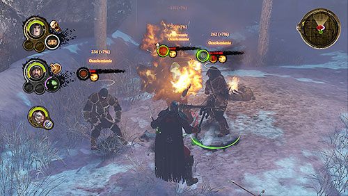 Po krótkiej rozmowie wywiąże się walka, mająca na celu umożliwienie ucieczkę Thistle, dziewczynie dzikich - Nie taki dziki (ZP) | Rozdział 13 - Mors i Alester | Gra o tron - Gra o tron - poradnik do gry