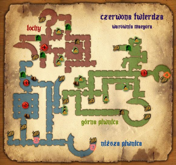 Punkt 1 - Światło i cień (ZG) - Warownia Maegora, Czerwona Twierdza | Rozdział 14 - Mors i Alester - Gra o tron - poradnik do gry