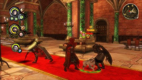 Kiedy zdrowie Valarra spadnie do połowy, ten wezwie na pomoc pierwszy cień - Światło i cień (ZG) - Warownia Maegora, Czerwona Twierdza | Rozdział 14 - Mors i Alester - Gra o tron - poradnik do gry