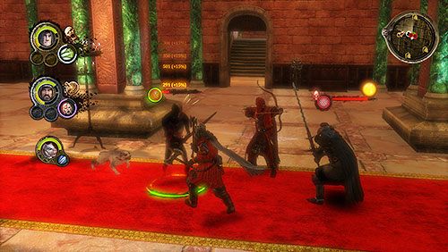 Z drugim cieniem postępuj tak samo jak z pierwszym, powalając Valarra i żądając maksymalną ilość obrażeń cieniowi - Światło i cień (ZG) - Warownia Maegora, Czerwona Twierdza | Rozdział 14 - Mors i Alester - Gra o tron - poradnik do gry