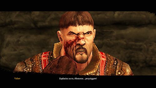 Zachwycony swoim dziełem Valarr wyjdzie z chaty - Rozdział 15 - Stara blizna (ZG) | Rozdział 15 i 16 - Stara blizna / Mors lub Alester - Gra o tron - poradnik do gry