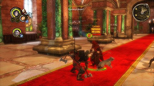 Jeśli grasz jako Mors, pamiętaj o wykorzystywaniu umiejętności psa, aby powalać Alestera - Rozdział 16 - Mors lub Alester - Ogień i lód (ZG) | Rozdział 15 i 16 - Stara blizna / Mors lub Alester - Gra o tron - poradnik do gry