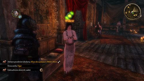 W zamtuzie porozmawiaj z Willow, prostytutką, która będzie miała dla Ciebie jednego chętnego do wcielenia w szeregi Nocnej Straży - Guliana - Świeża Krew - rozdziały 7 do 13 | Zadania ciągłe | Gra o tron - Gra o tron - poradnik do gry