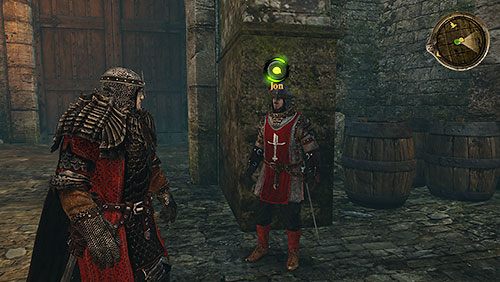 Porozmawiaj z Jonem, który stoi obok bram do miasta - Świeża Krew - rozdziały 7 do 13 | Zadania ciągłe | Gra o tron - Gra o tron - poradnik do gry